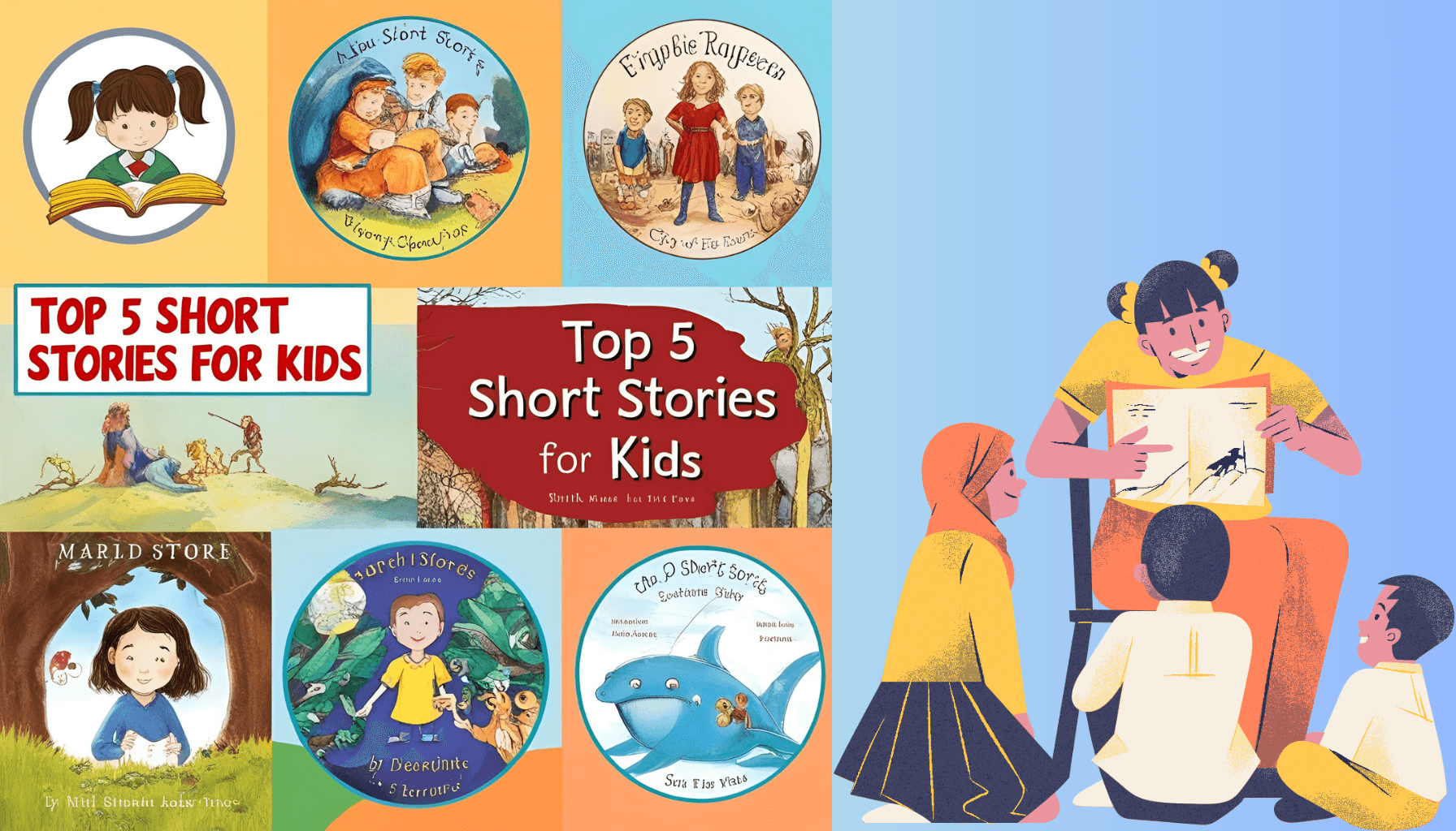 Top 5 Short Stories for Kids | Stories in Hindi