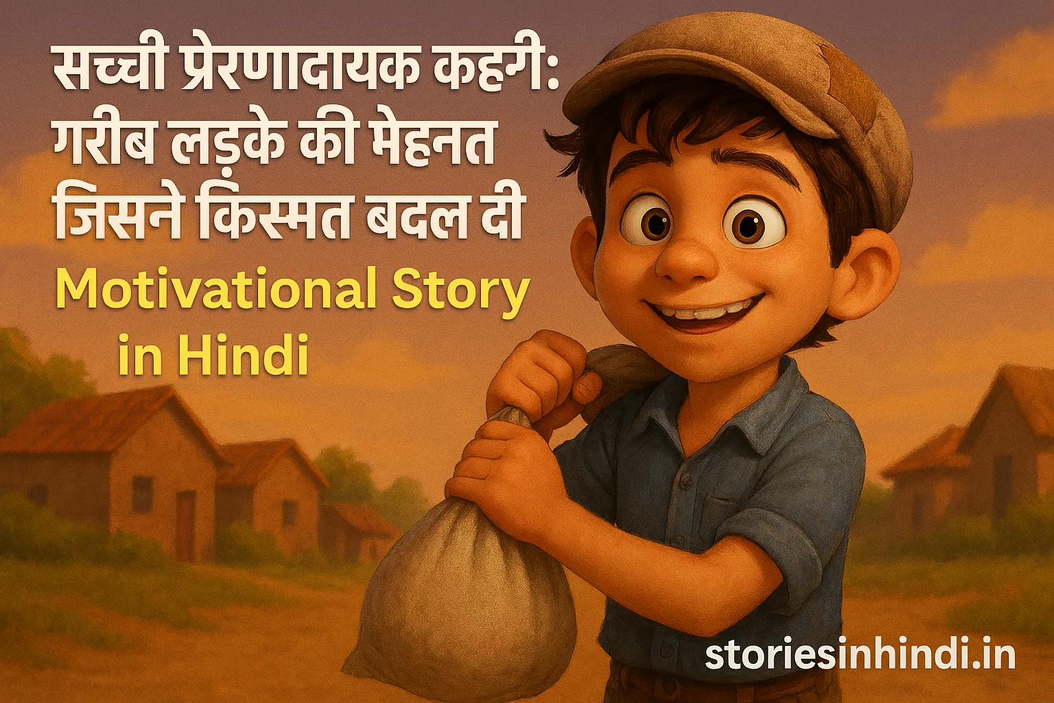 सच्ची प्रेरणादायक कहानी: गरीब लड़के की मेहनत जिसने किस्मत बदल दी | Motivational Story in Hindi