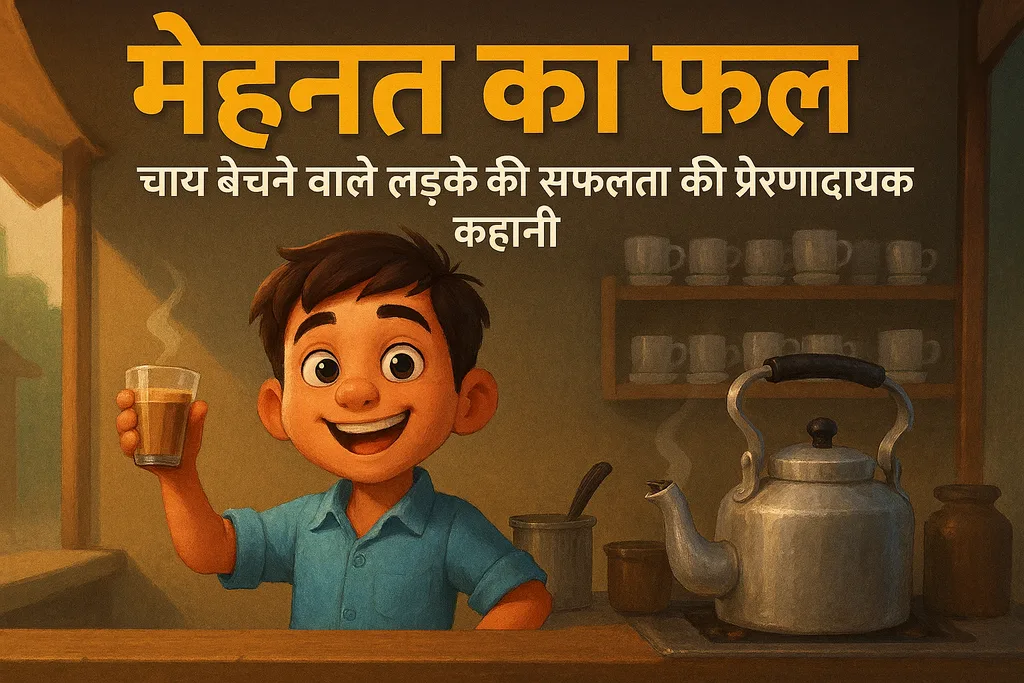 मेहनत का फल: चाय बेचने वाले लड़के की सफलता की प्रेरणादायक कहानी | Motivational Story in Hindi