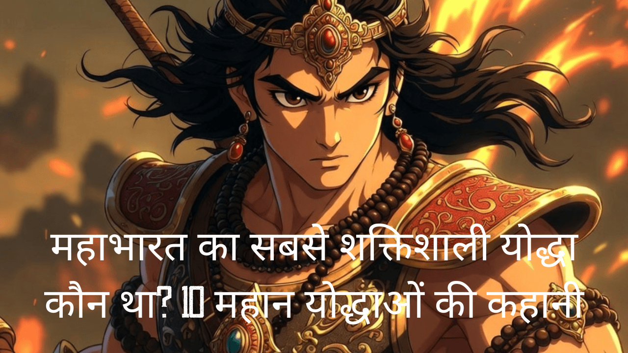 महाभारत का सबसे शक्तिशाली योद्धा कौन था? 10 महान योद्धाओं की कहानी