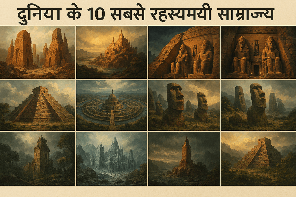 दुनिया के 10 सबसे रहस्यमयी साम्राज्य